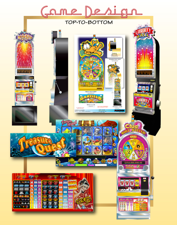Video Slot Machine game identity design
